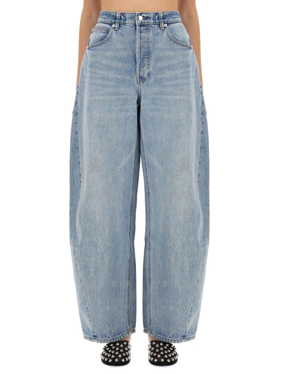 alexander wang float denim jeans