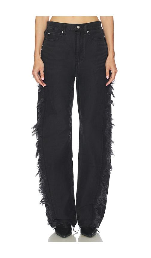 alexander wang float jean in black.