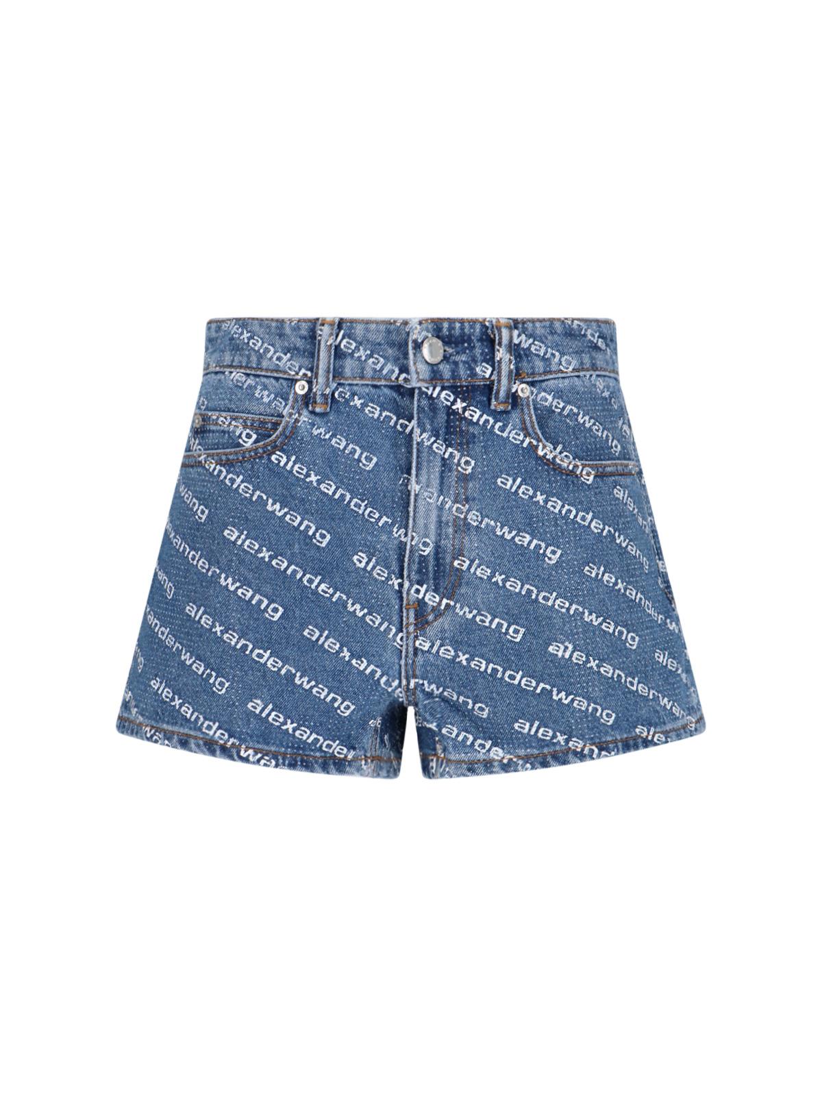 alexander wang jeans blue body: cotton - women