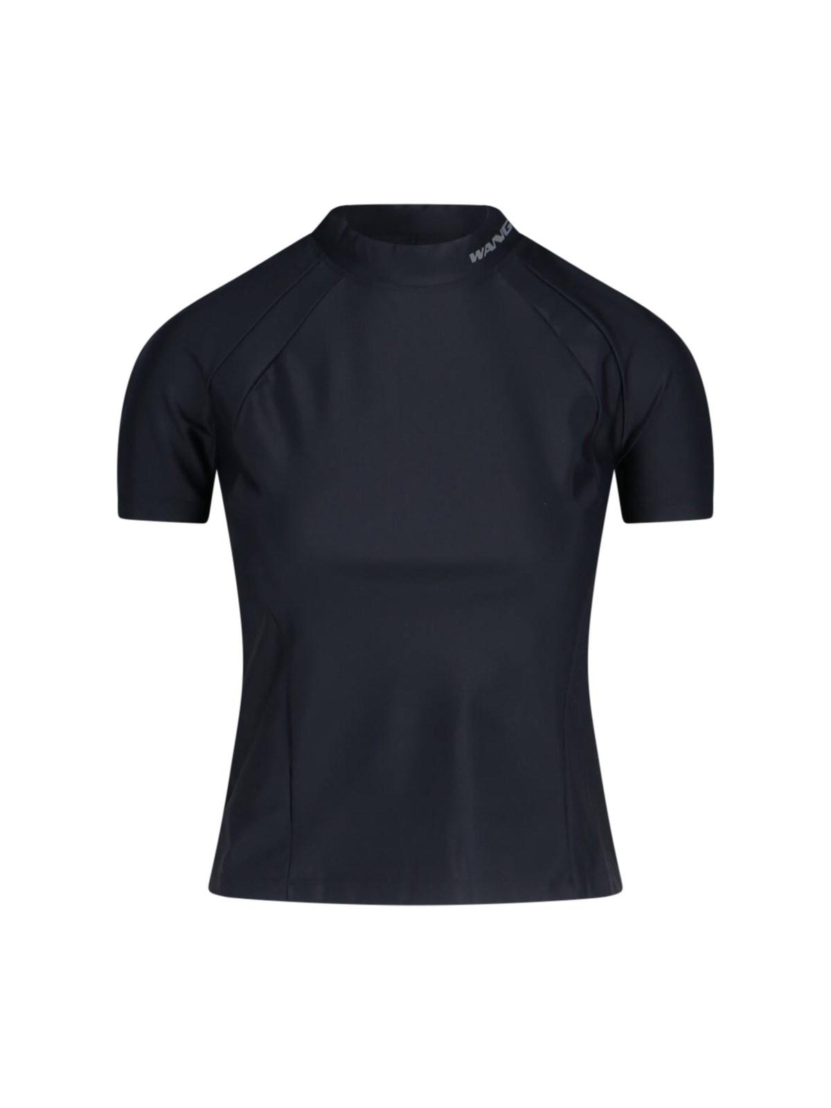 alexander wang logo t-shirt