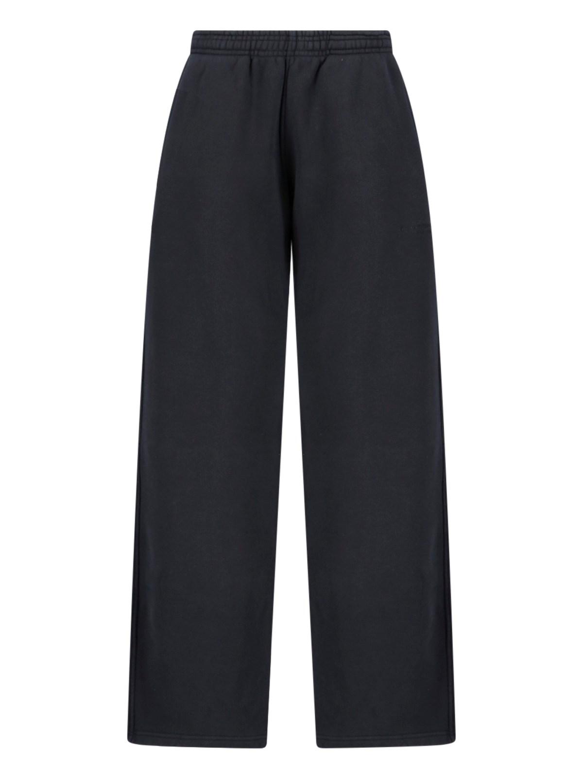 alexander wang logo track pants