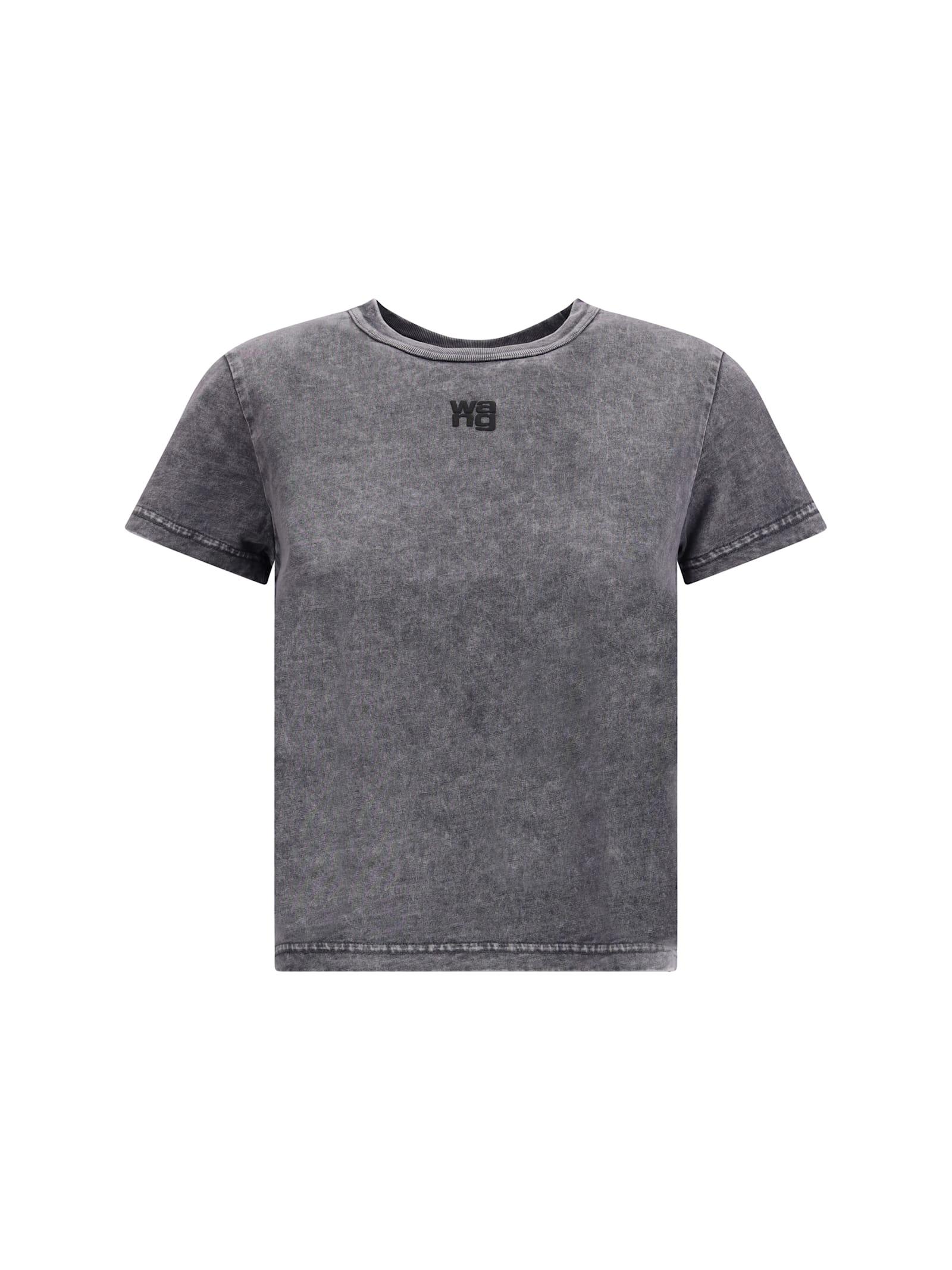 alexander wang logoed t-shirt