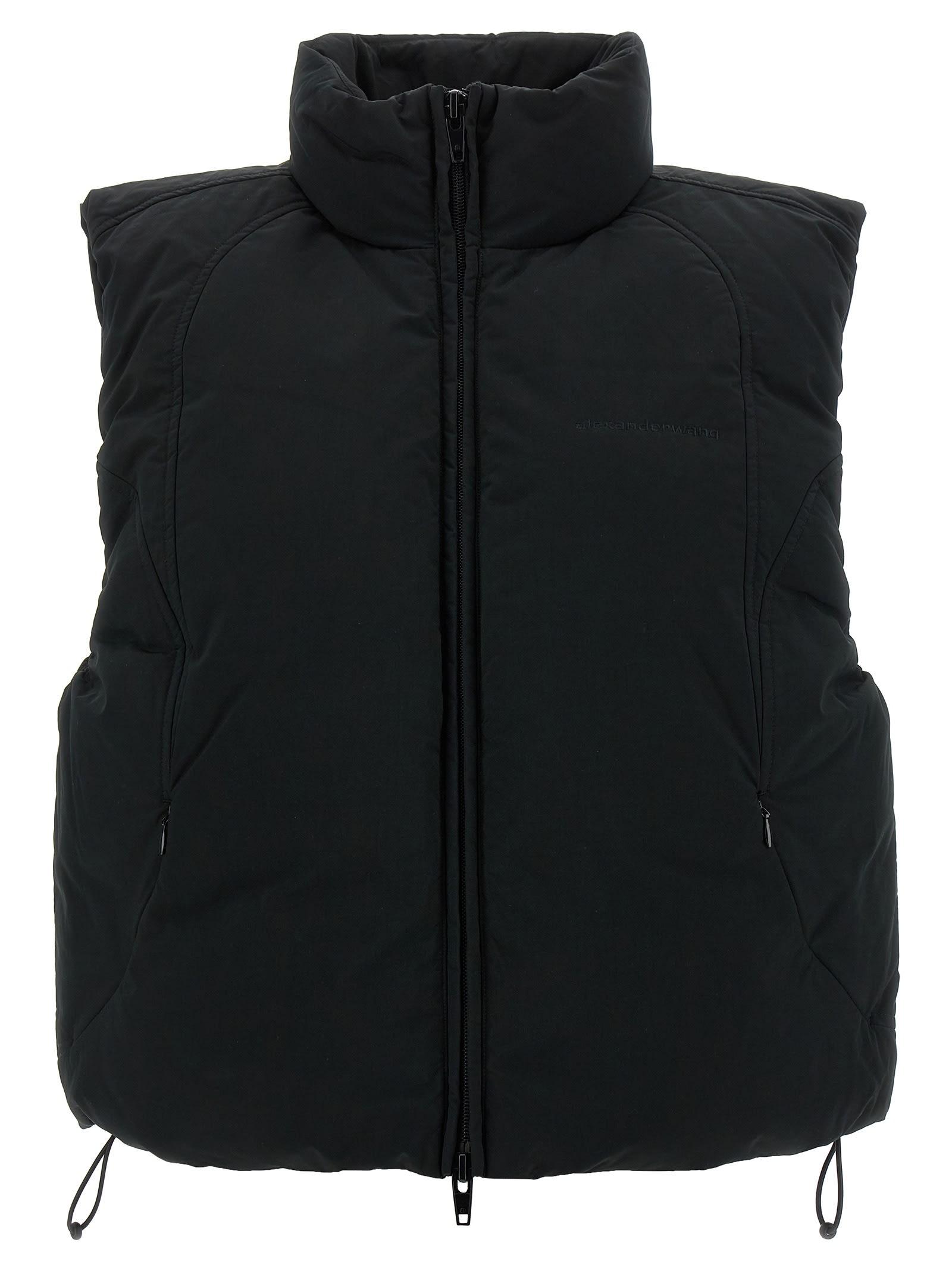 alexander wang puffer vest