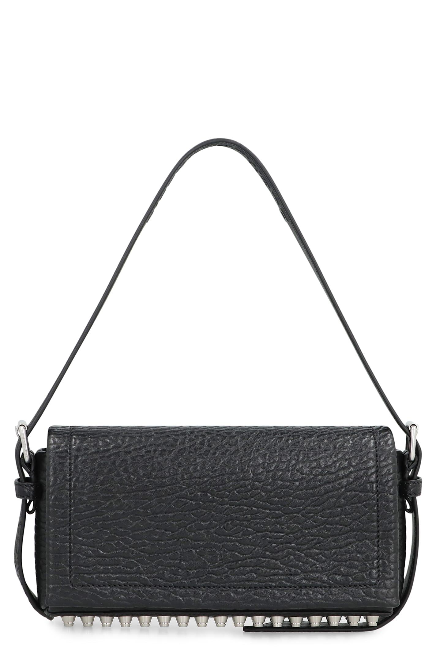 alexander wang ricco slim leather shoulder bag