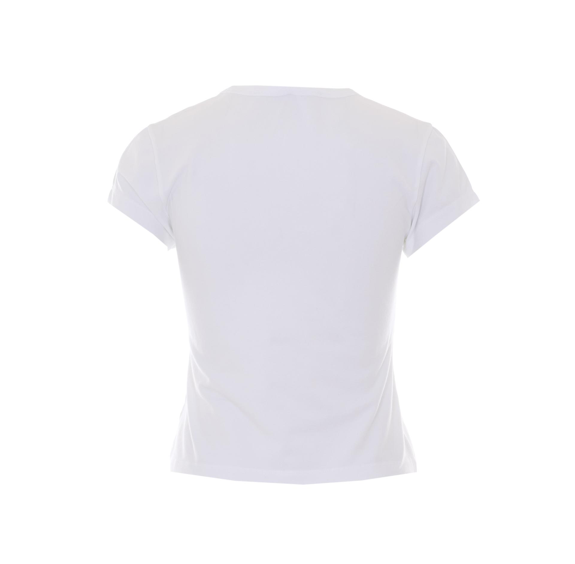 alexander wang t-shirts and polos white cotton - women
