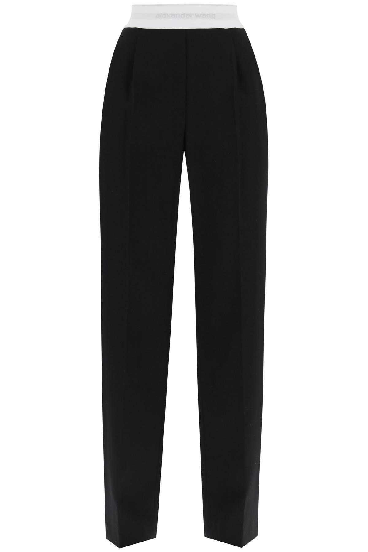 alexander wang tailored logo pants