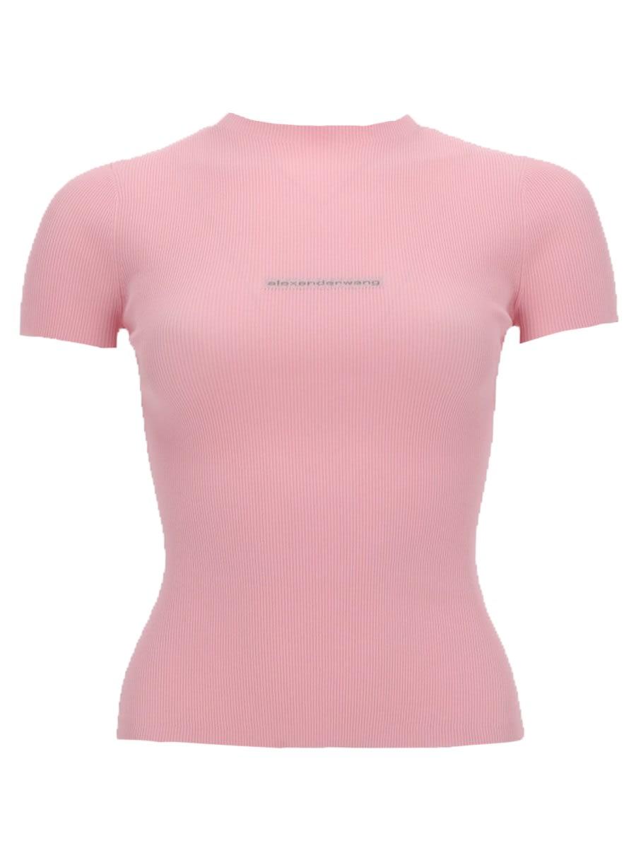 alexander wang tops with logo