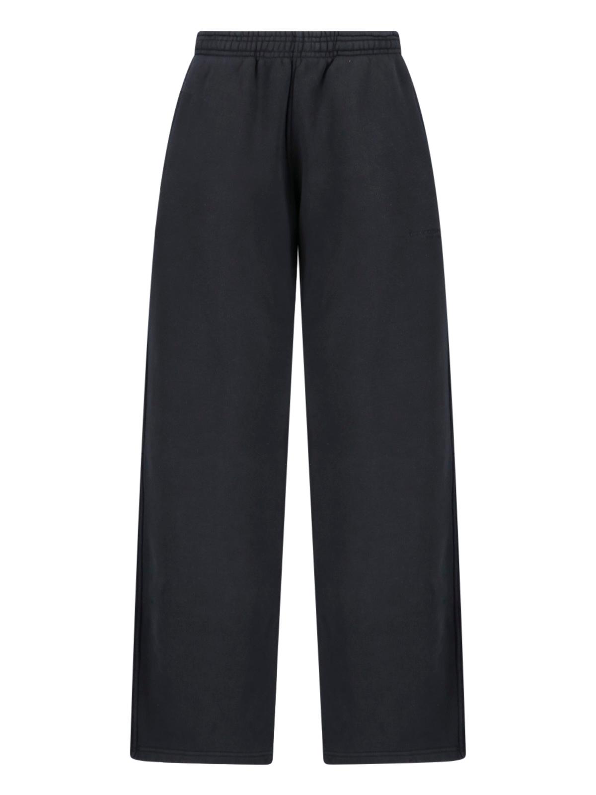 alexander wang trousers black cotton - women