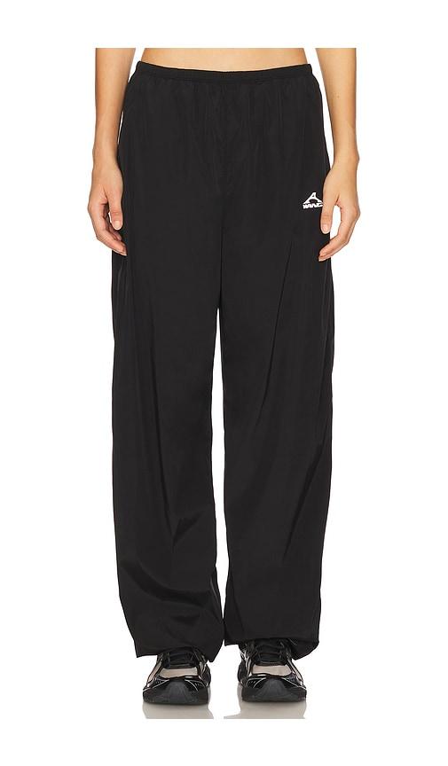 alexander wang warm up pant in black.