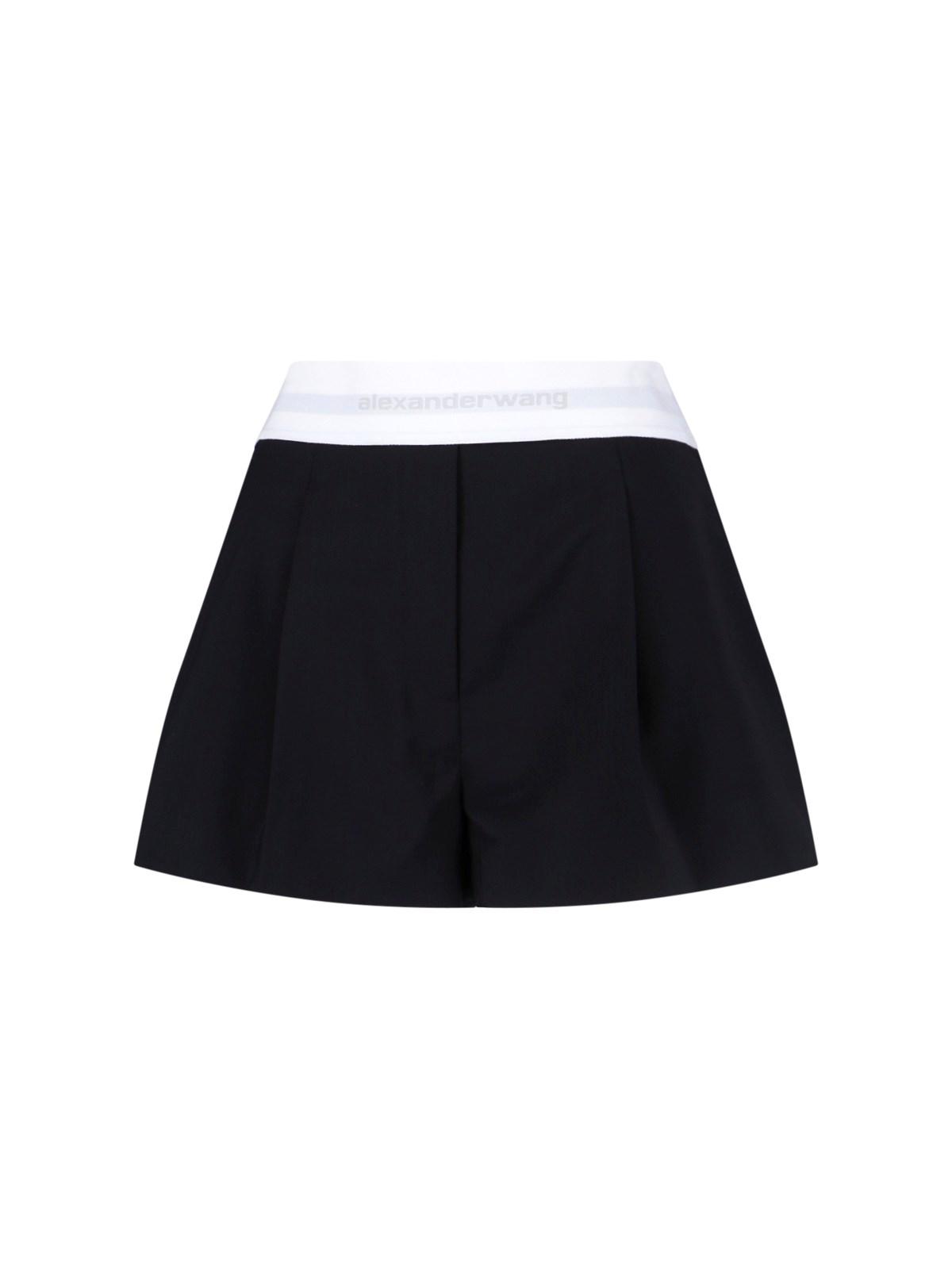 alexander wang wool shorts