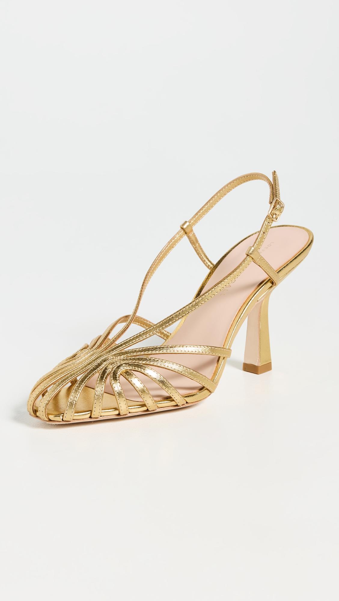 alexandra lattice slingback sandals