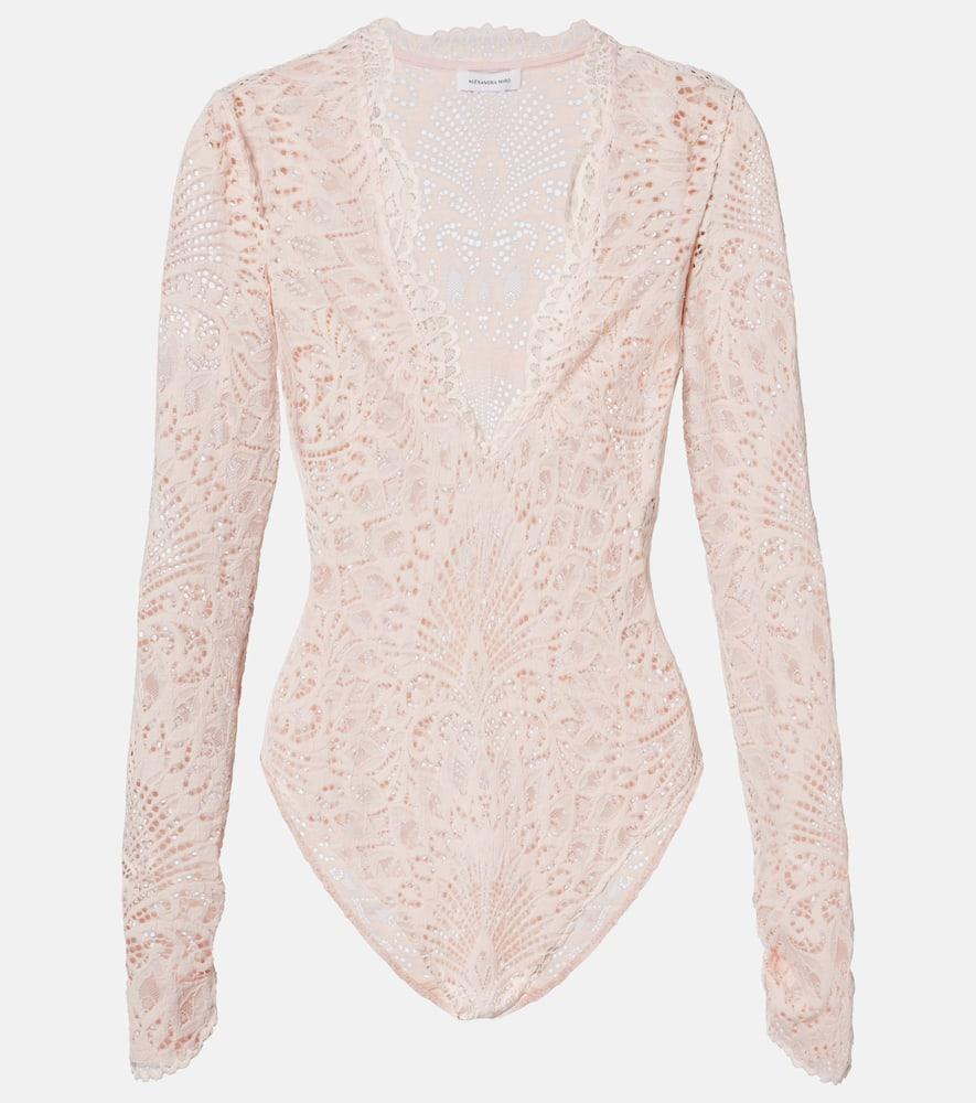 alexandra miro ariella sheer lace bodysuit