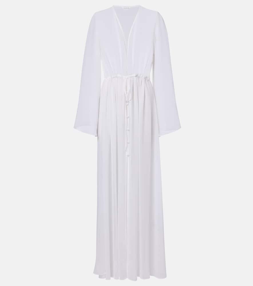 alexandra miro betty sheer kaftan
