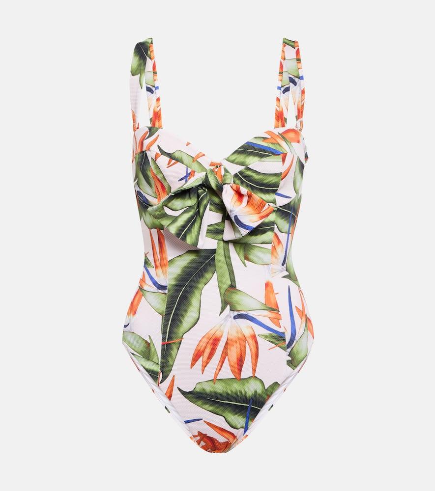 alexandra miro carla floral printed swimsuit