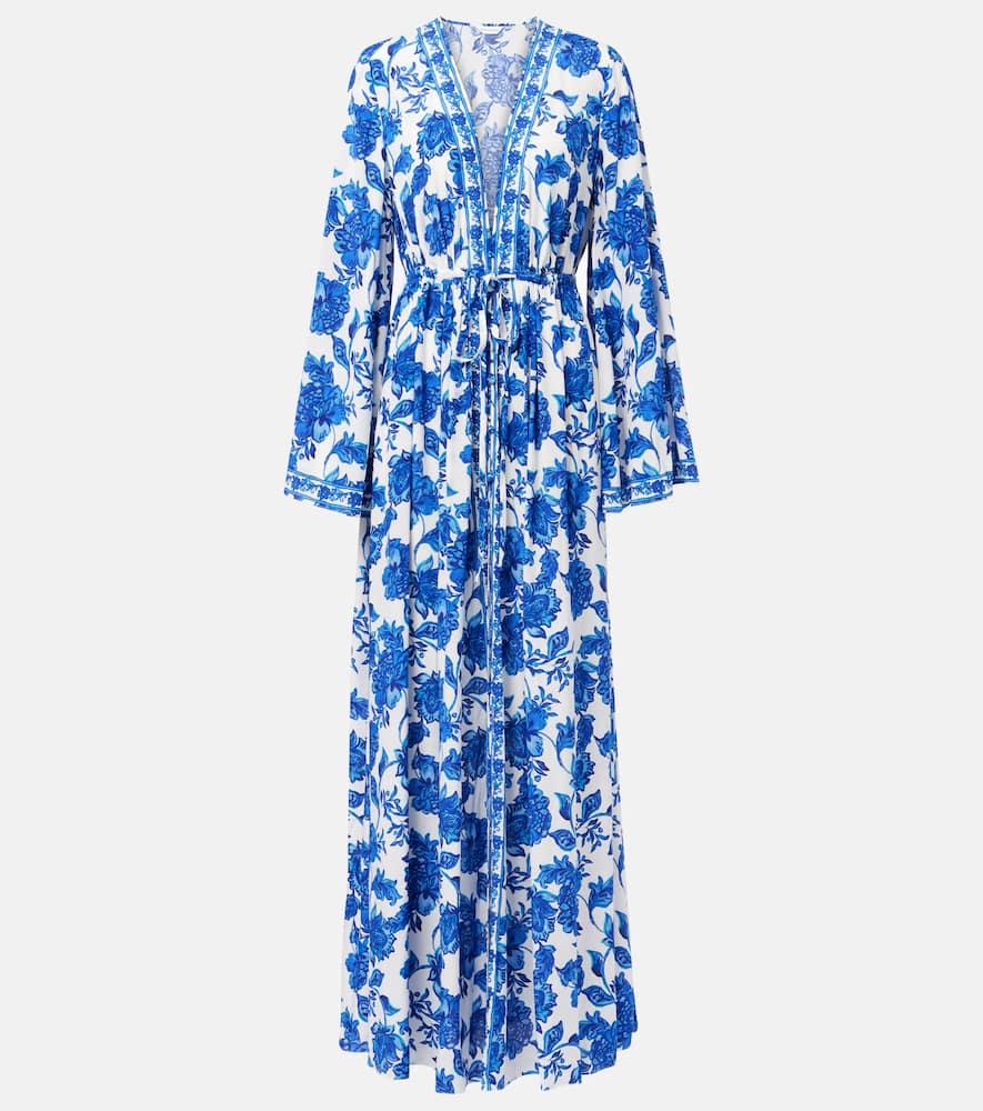 alexandra miro chloe floral kaftan