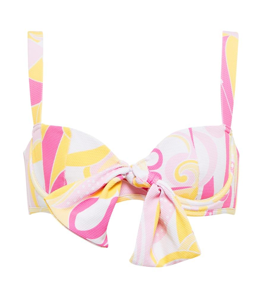 alexandra miro clara printed bikini top