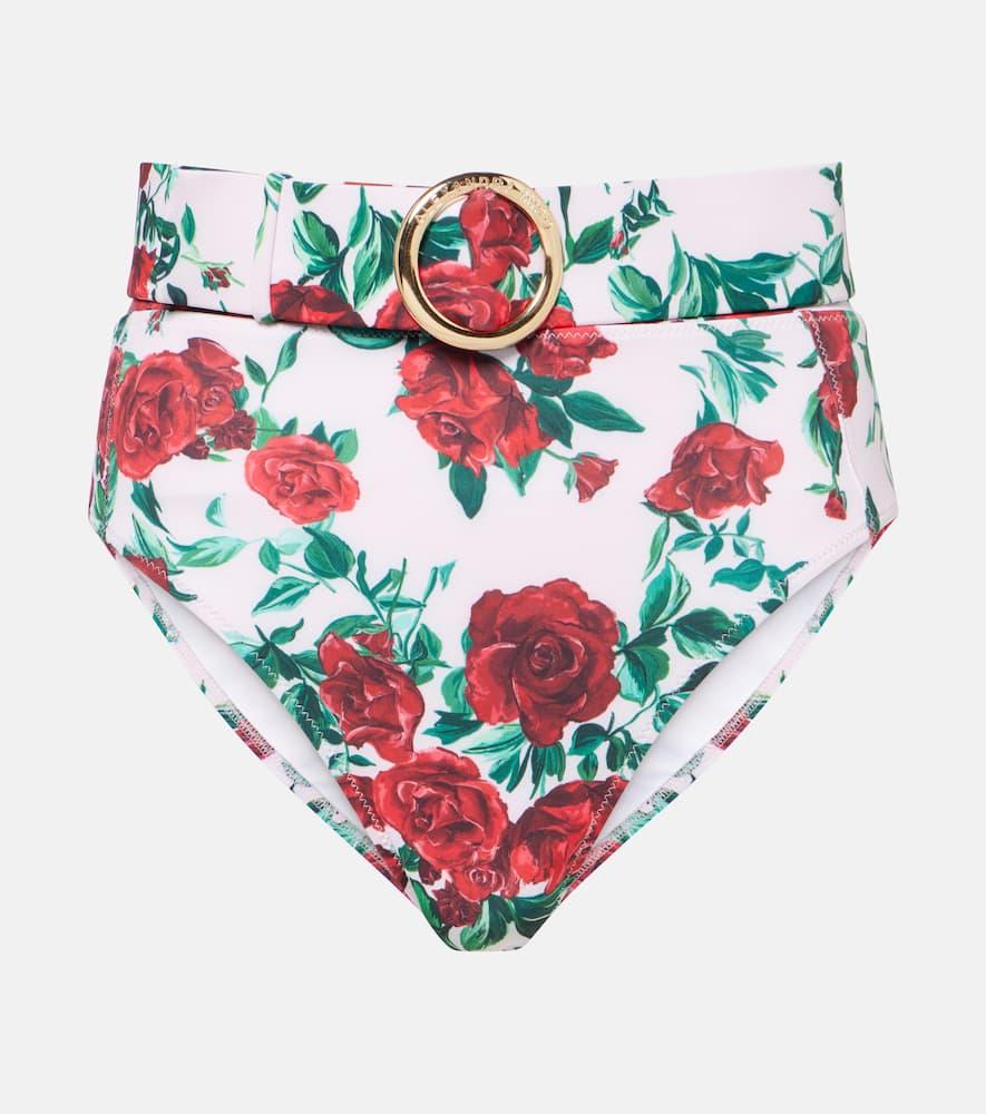 alexandra miro ines floral bikini bottoms