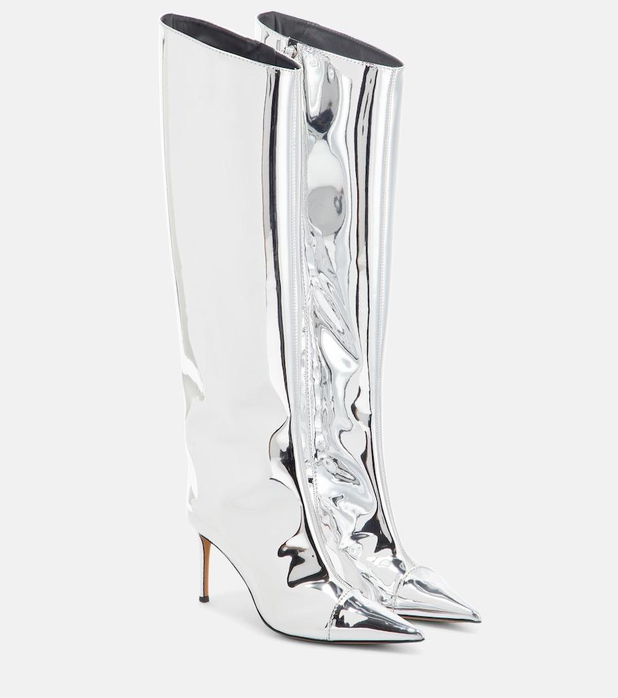 alexandre vauthier alex 105 metallic knee