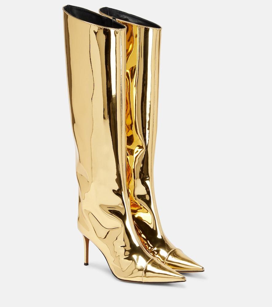 alexandre vauthier alex 85 metallic knee