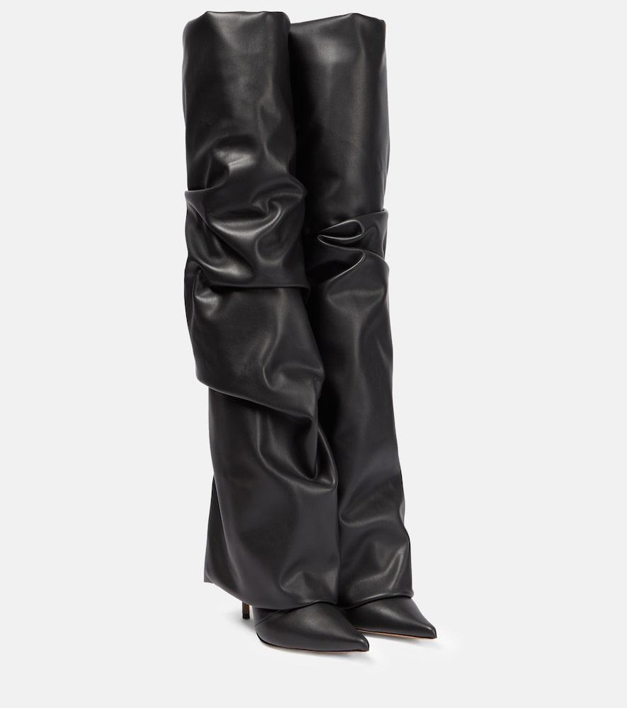 alexandre vauthier draped boots