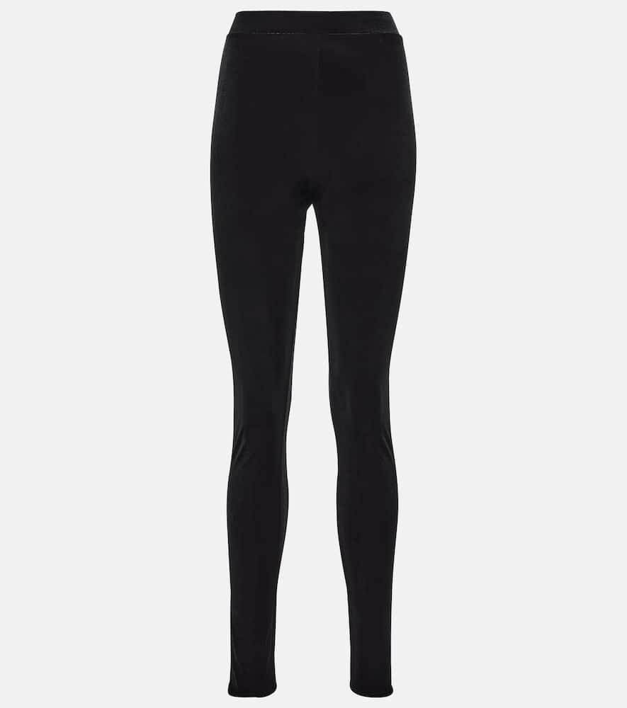 alexandre vauthier jersey leggings