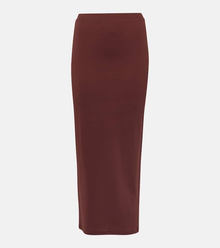 alexandre vauthier jersey pencil skirt