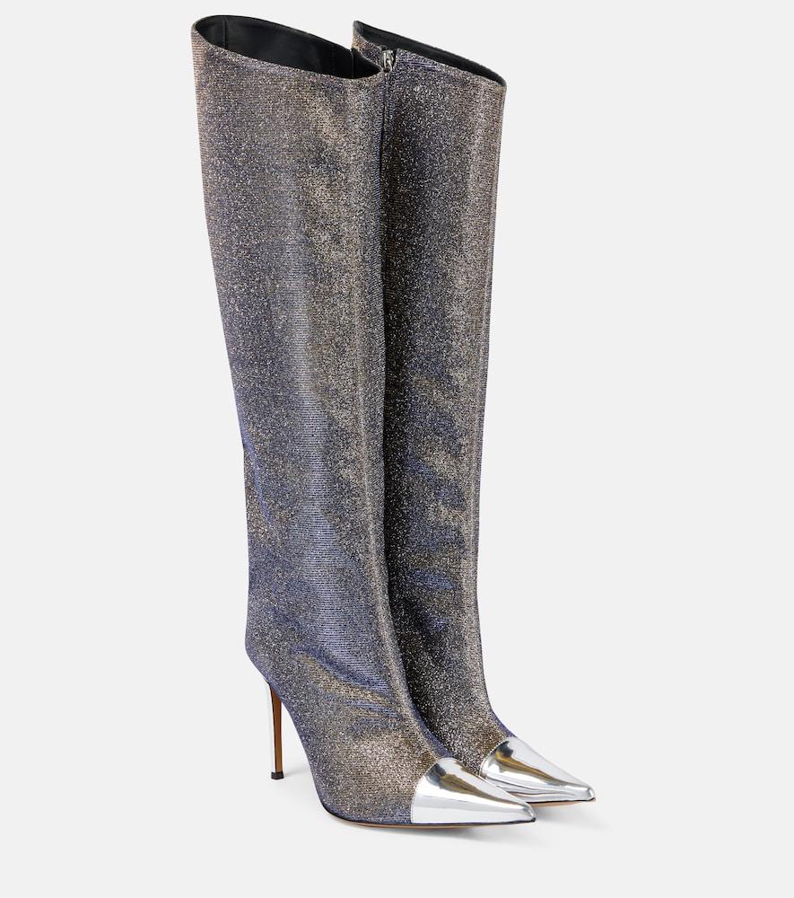 alexandre vauthier metallic knee