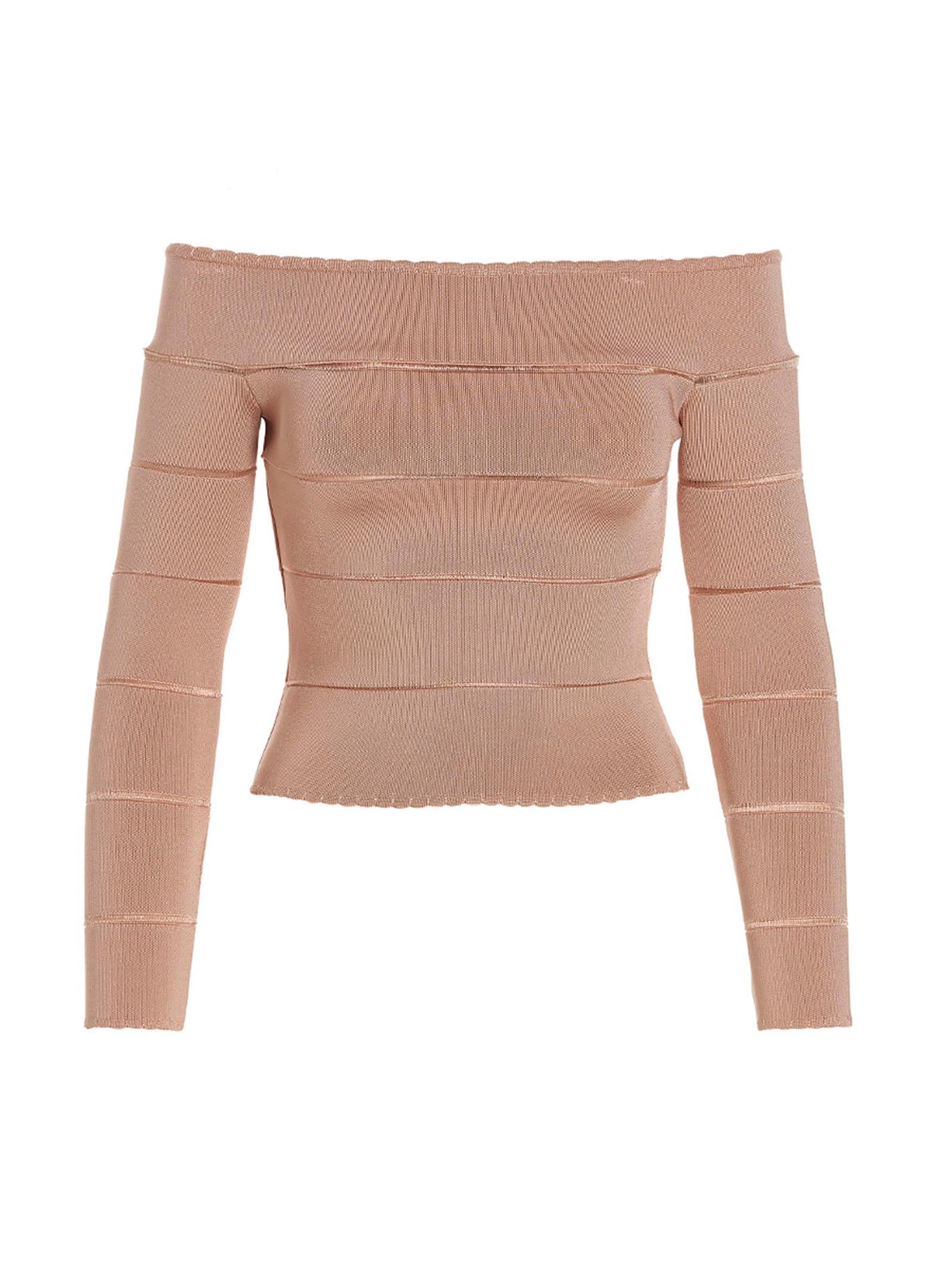 alexandre vauthier off-shoulder top