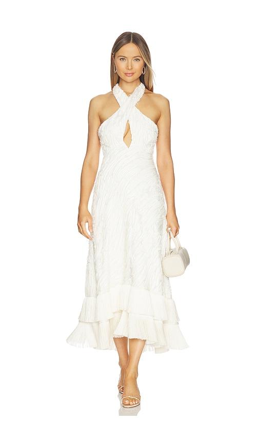 alexis ambrosio dress in ivory.