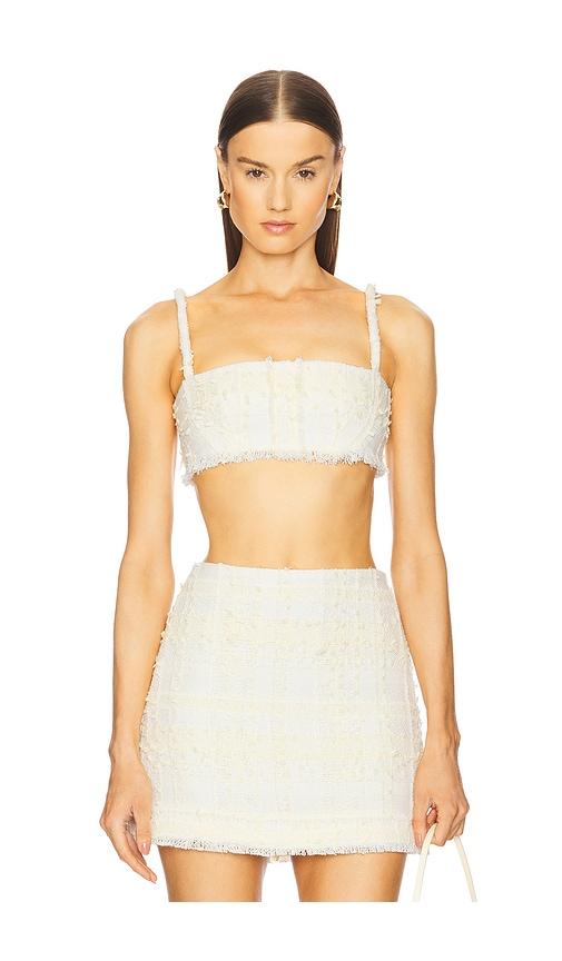 alexis estrada top in ivory.