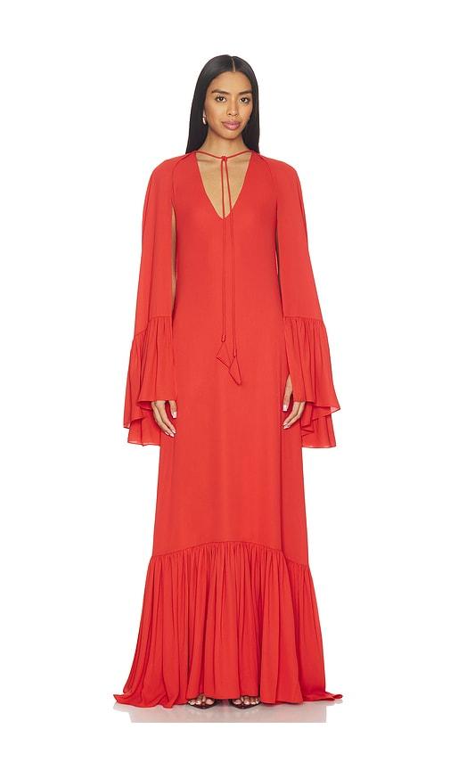 alexis francina dress in red.