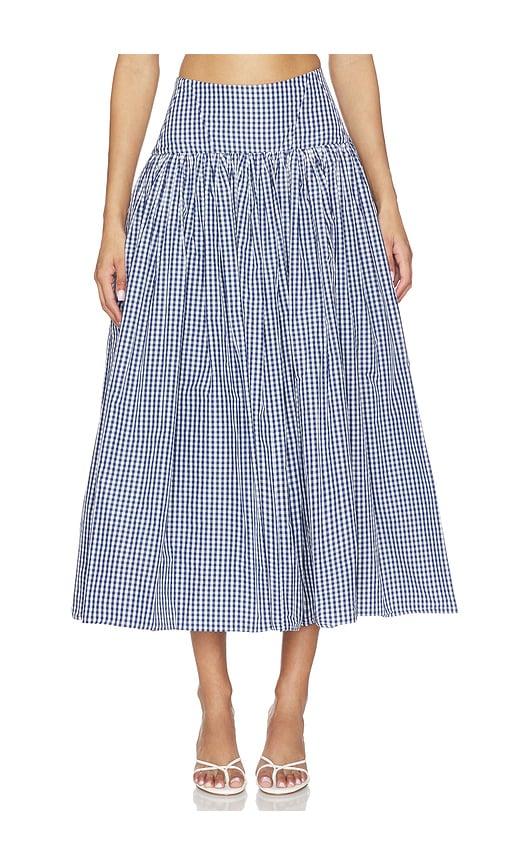 alexis havara skirt in navy,white.