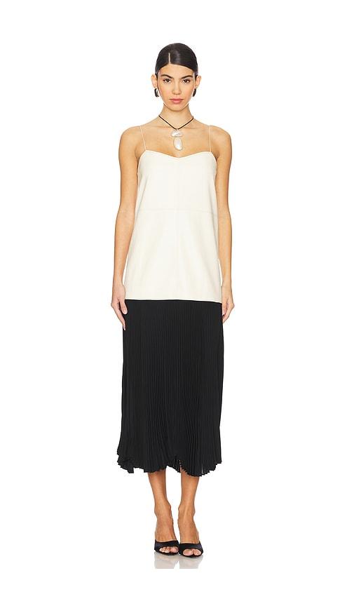 alexis piatta dress in black,white.