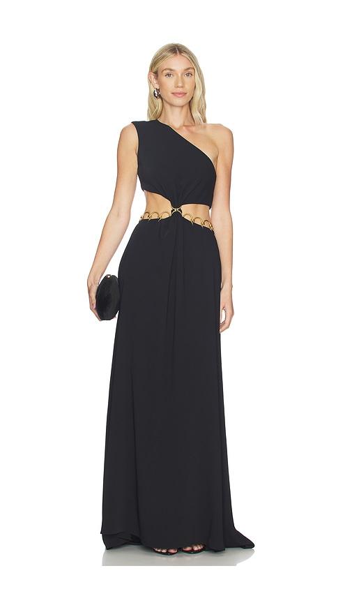 alexis saint lucia dress in black.