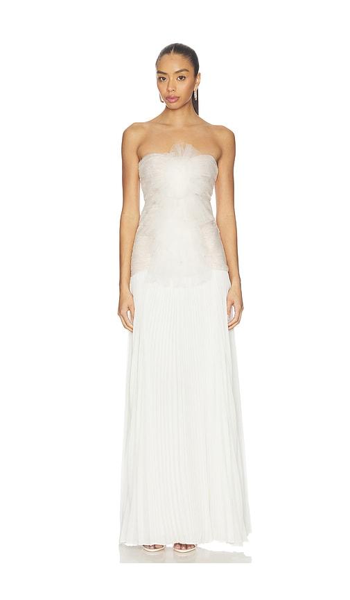 alexis seraphina dress in white.