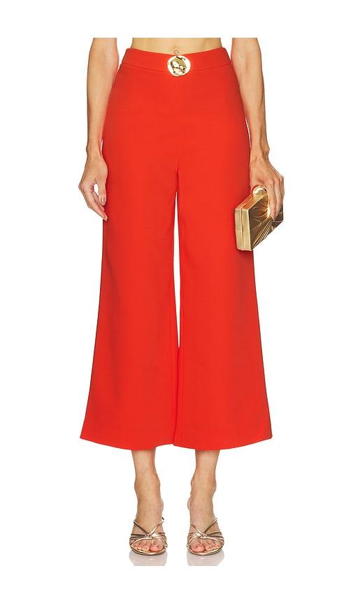 alexis spargi pant in red.