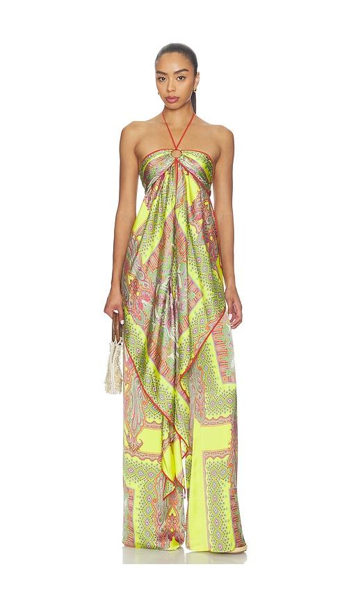 alexis vulcano top in multi.