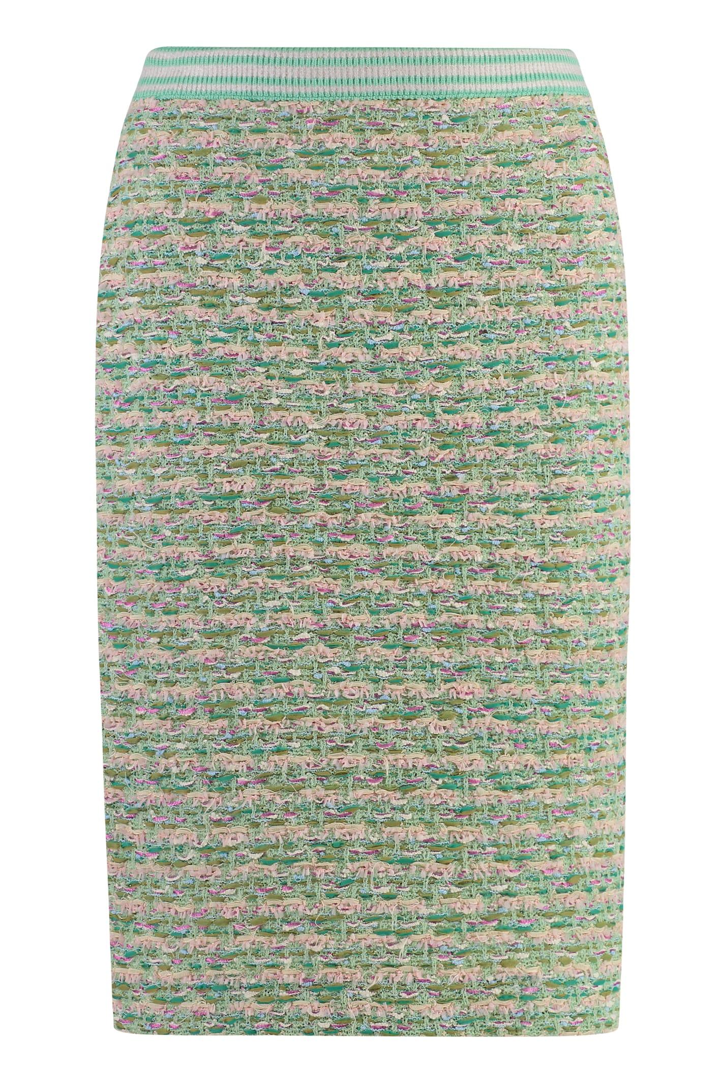 alfieri & st. john boucle knit skirt