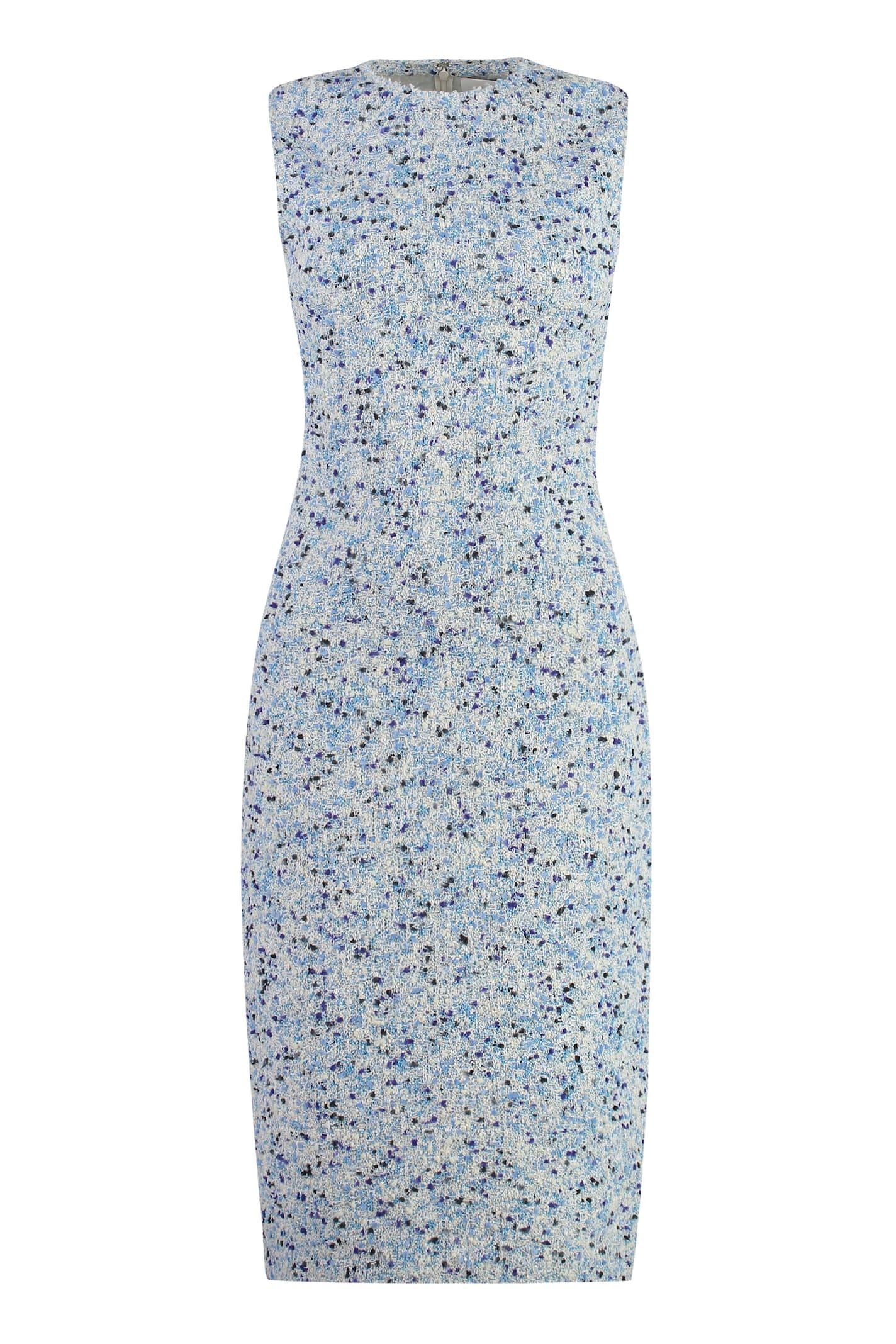alfieri & st. john multicolour tweed dress