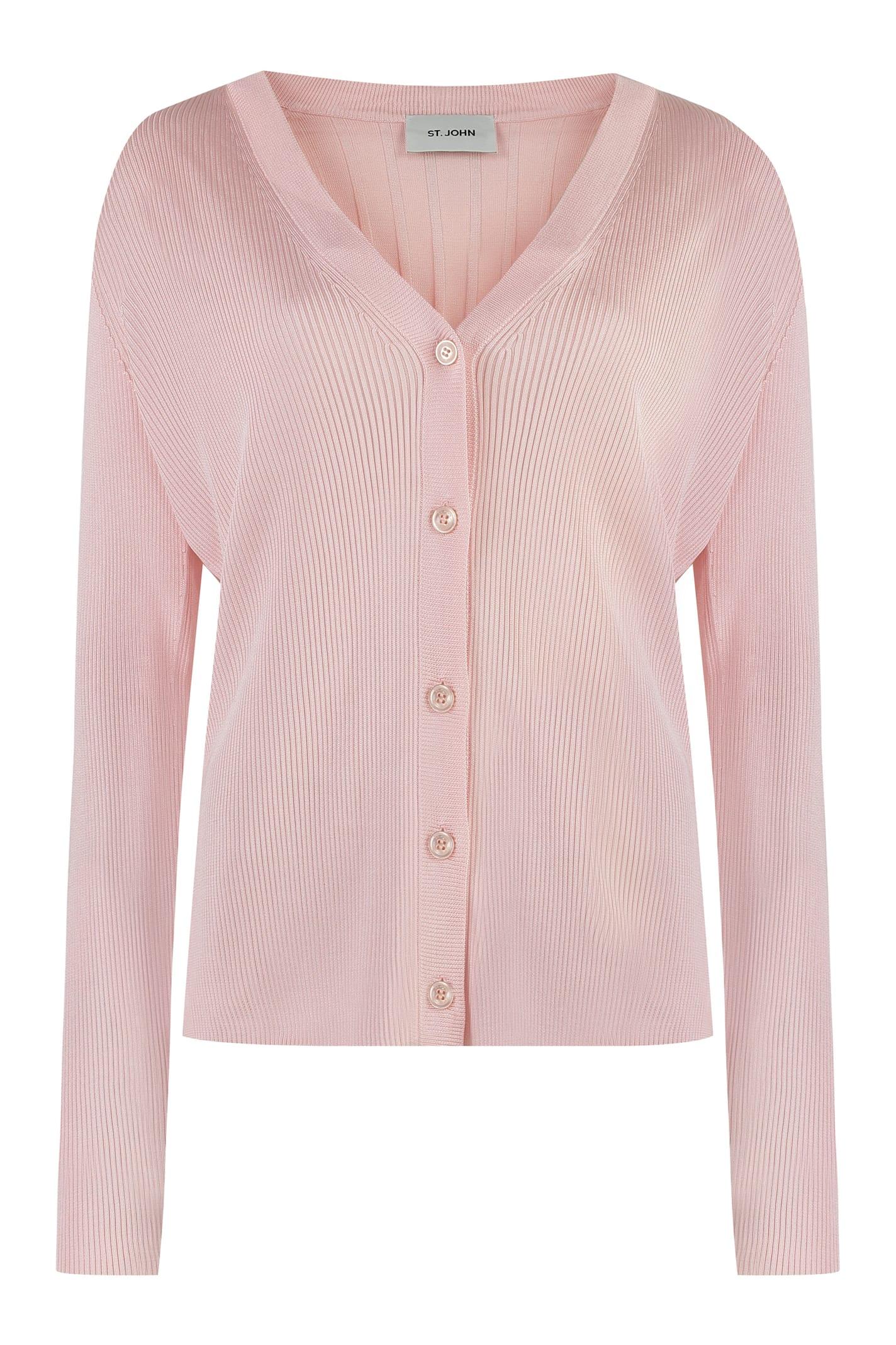 alfieri & st. john ribbed cardigan