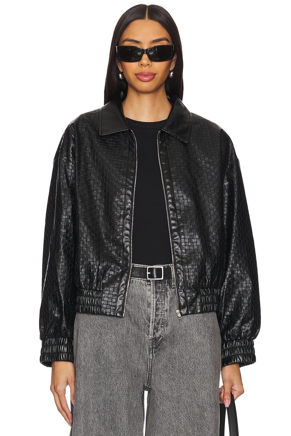 alia faux leather jacket