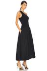 aliah one shoulder bubble midi dress