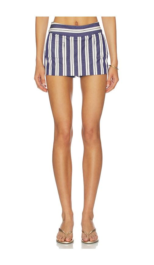 alice + olivia ace skort in navy.