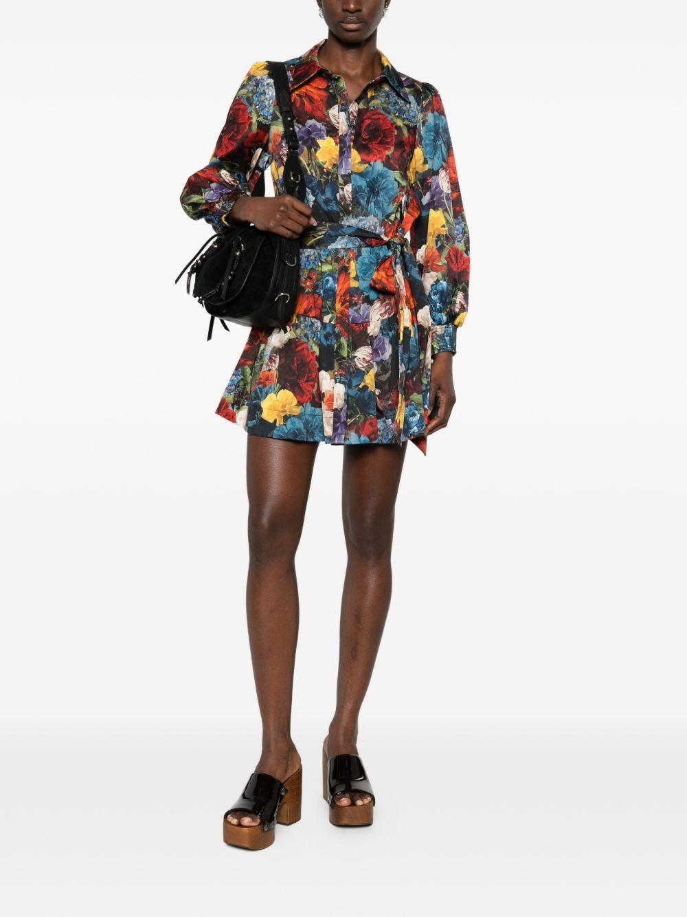 alice + olivia dresses multicolour cotton - women