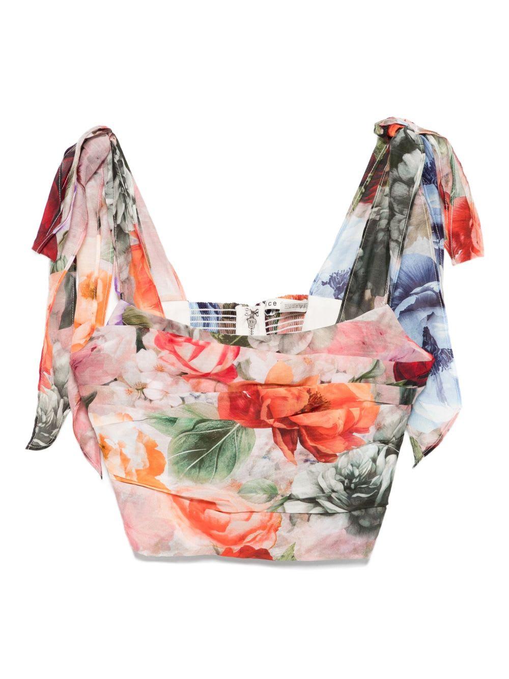 alice + olivia haven bustier top