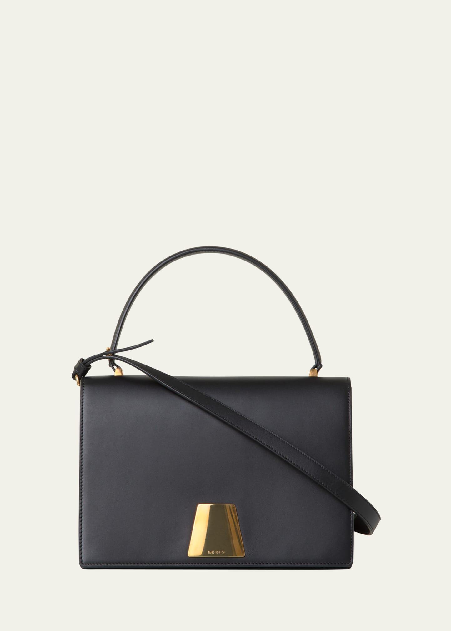alice flap leather crossbody bag
