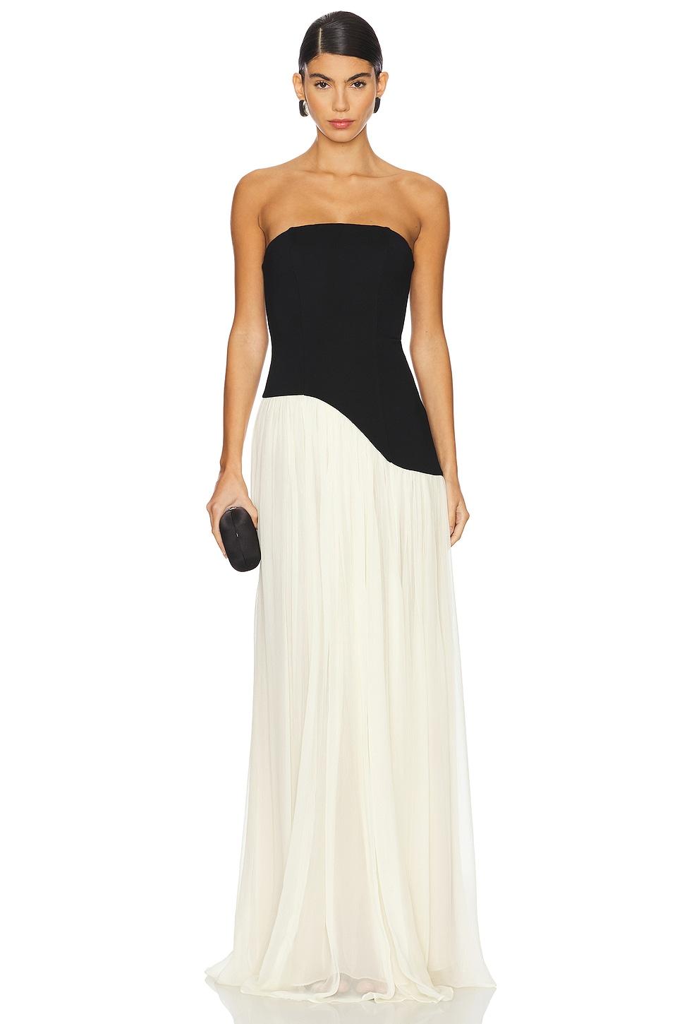 alice strapless gown
