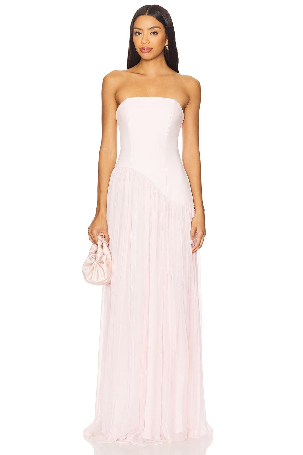 alice strapless gown