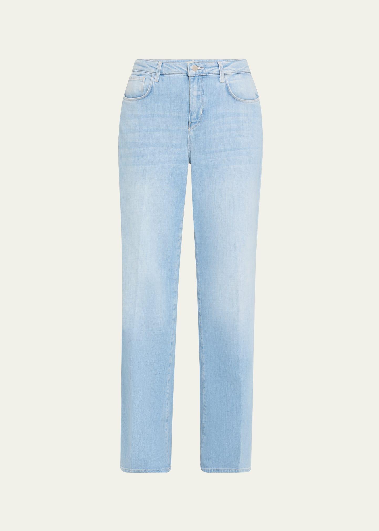 alicent high-rise sneaker jeans