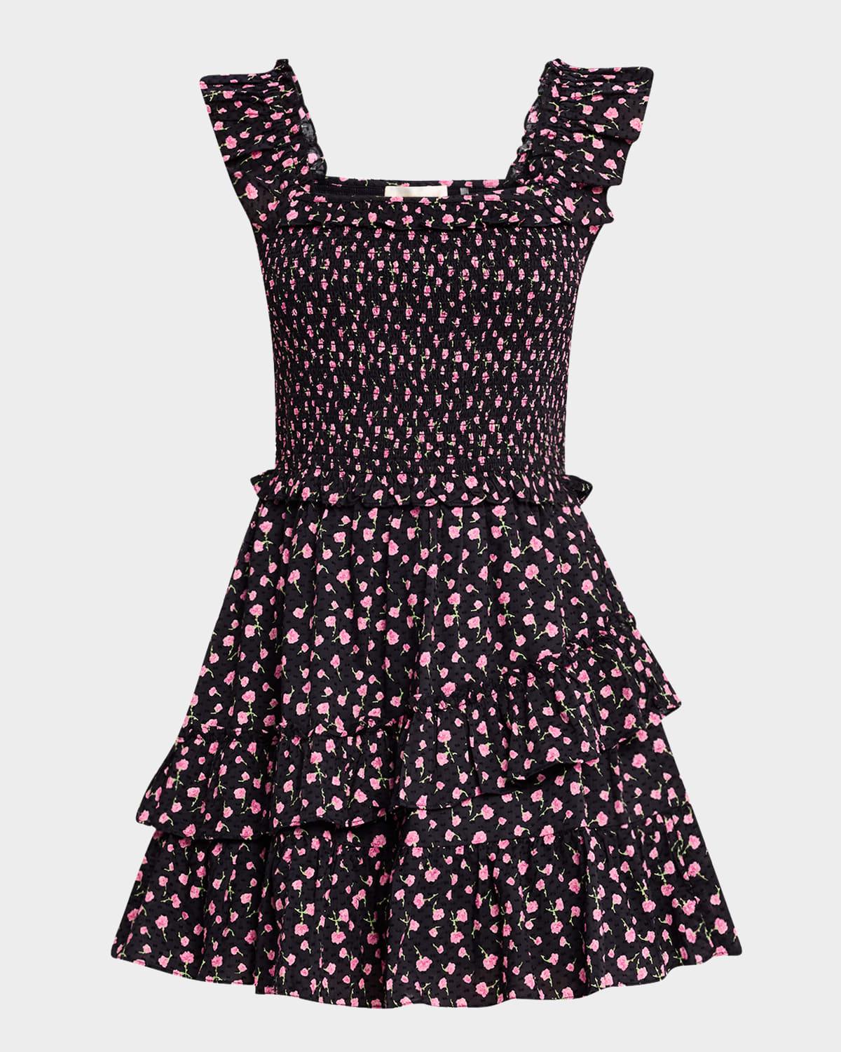 aline cotton floral dress